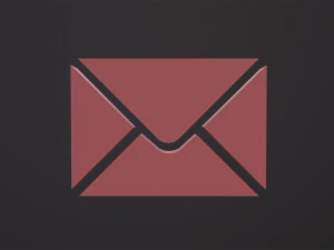 Web Icon Mail 3D Model
