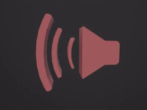 Web Icon Sound 3D Model