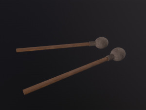 Drum Mallet 3D Model