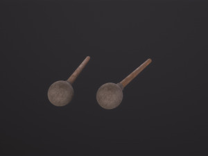 Drum Mallet 3D Model