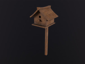 Birdhouse Model 3D
