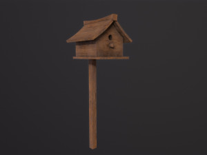 Birdhouse Model 3D