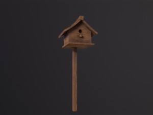 Birdhouse Model 3D