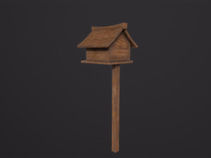 Birdhouse Model 3D