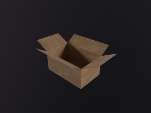 Cardboard Boxes 3D मॉडल
