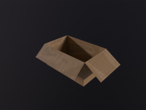 Cardboard Boxes 3D मॉडल