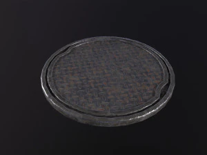 City Manhole 3D Model
