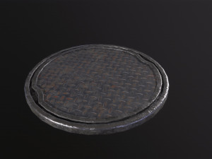City Manhole 3D 模型