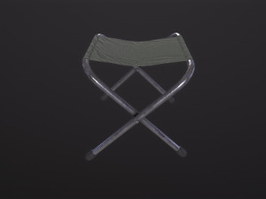 Folding Stool 3Dモデル