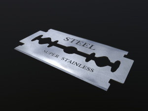 Razor Blade 3D-Modell