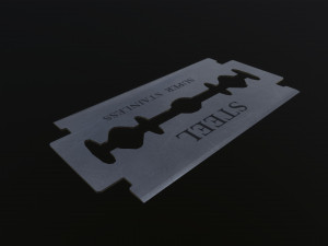 Razor Blade 3D-Modell