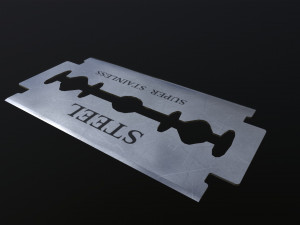 Razor Blade 3D-Modell