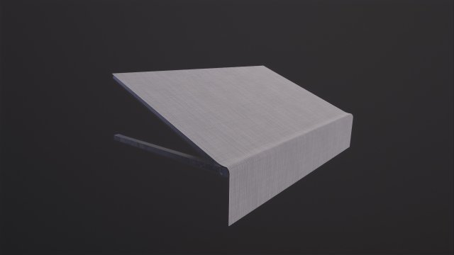Awning sheet of paper 3Dモデル .c4d .max .obj .3ds .fbx .stl .blend 