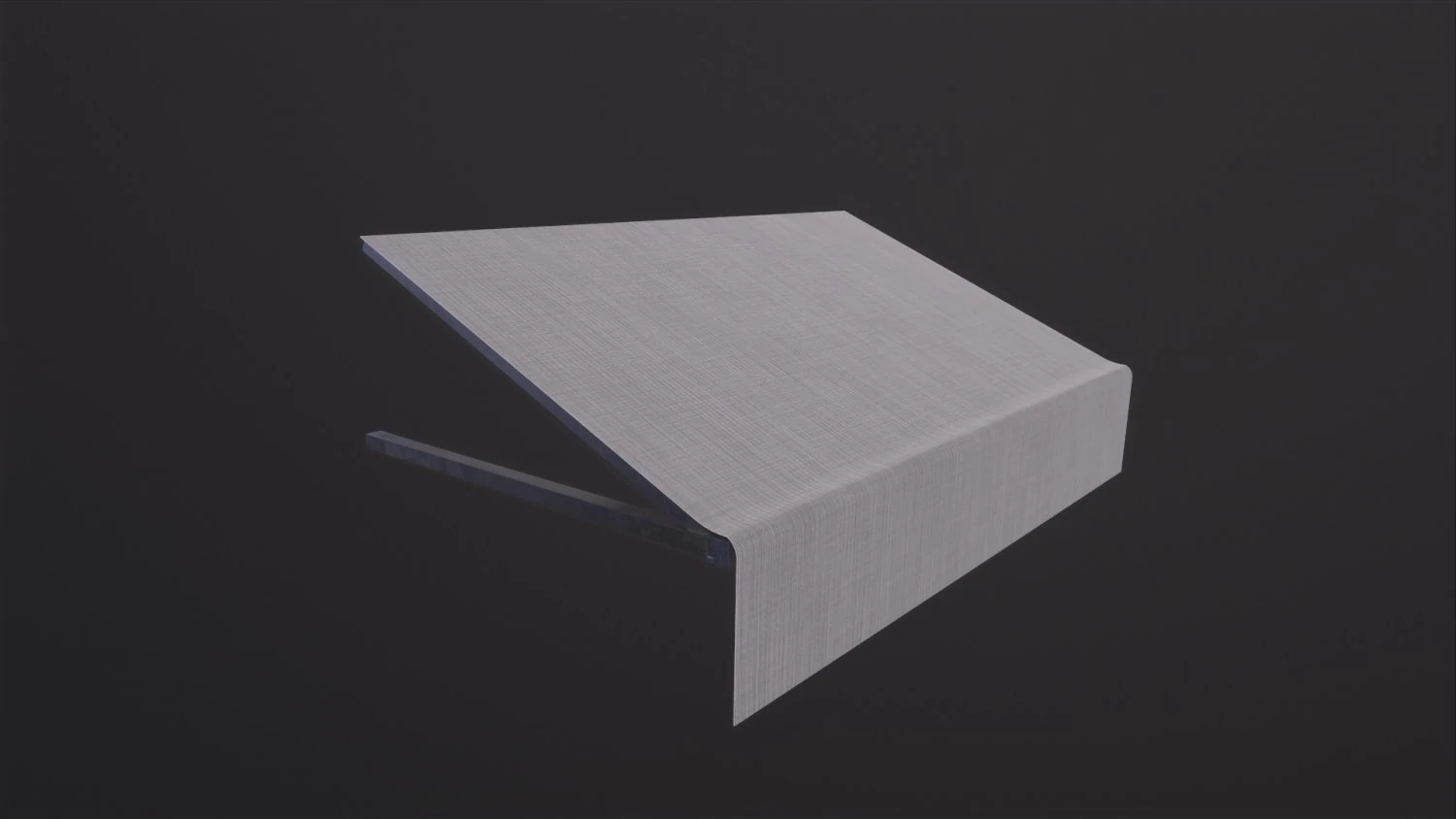 Awning sheet of paper 3D Model .c4d .max .obj .3ds .fbx .stl .blend 