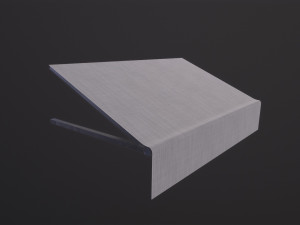 Awning sheet of paper 3D Model