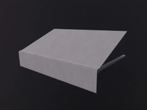 Awning sheet of paper 3D Model