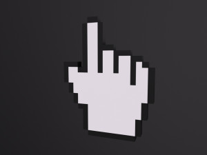 Cursor Hand 3D Model