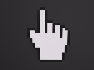 Cursor Hand 3D Model