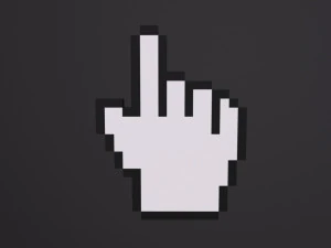 Cursor Hand 3D Model