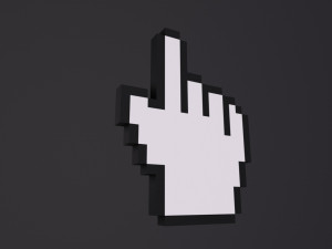 Cursor Hand 3D Model