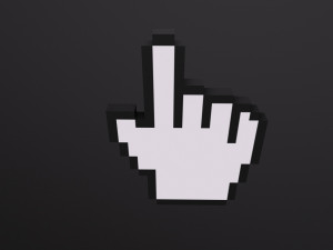 Cursor Hand 3D Model