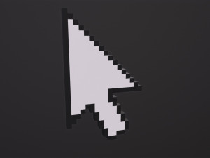 Cursor Arrow Modelo 3D