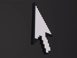 Cursor Arrow 3D Model