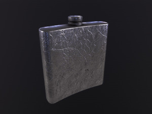 OldFlask ornate flask Modèle 3D