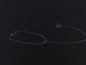 Stethoscope Modelo 3D