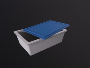Food Container 3D Model