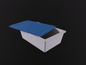 Food Container 3D मॉडल