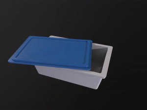 Food Container 3D Model