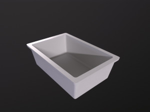Food Container 3D मॉडल