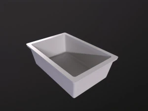 Food Container 3D Model