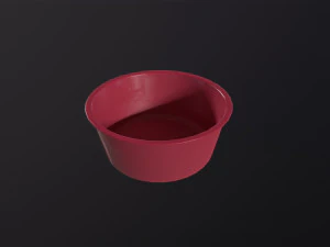 Plastic Wash Basin Pack 3D Model