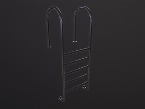 Pool Ladder 3D Model