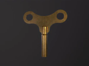 Clock key 3D Model