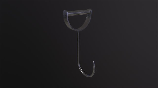 Meat Hook Modello 3D .c4d .max .obj .3ds .fbx .stl .blend 