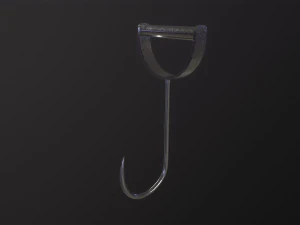 Vlees haak 3D Model