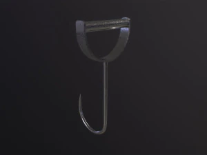 Vlees haak 3D Model