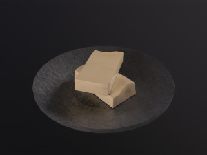Butter Dish 3D Model