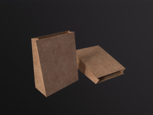 Paper Bag 3Dモデル