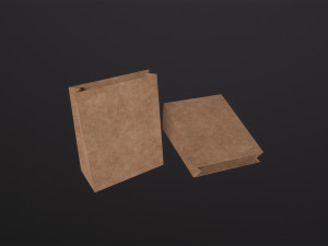 Paper Bag 3D Model