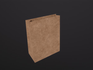 Paper Bag 3D Model