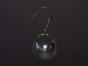 Pirate Hook 3D Model