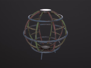 Soviet Oldschool Globe Modelo 3D