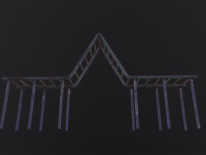 Soviet Oldschool Monkey Bars Model 3D