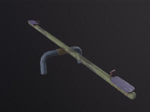 Soviet Oldschool Teeter 3D Model