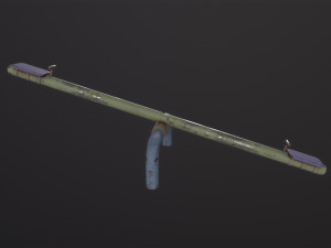Soviet Oldschool Teeter Modello 3D