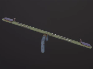Soviet Oldschool Teeter 3D Model